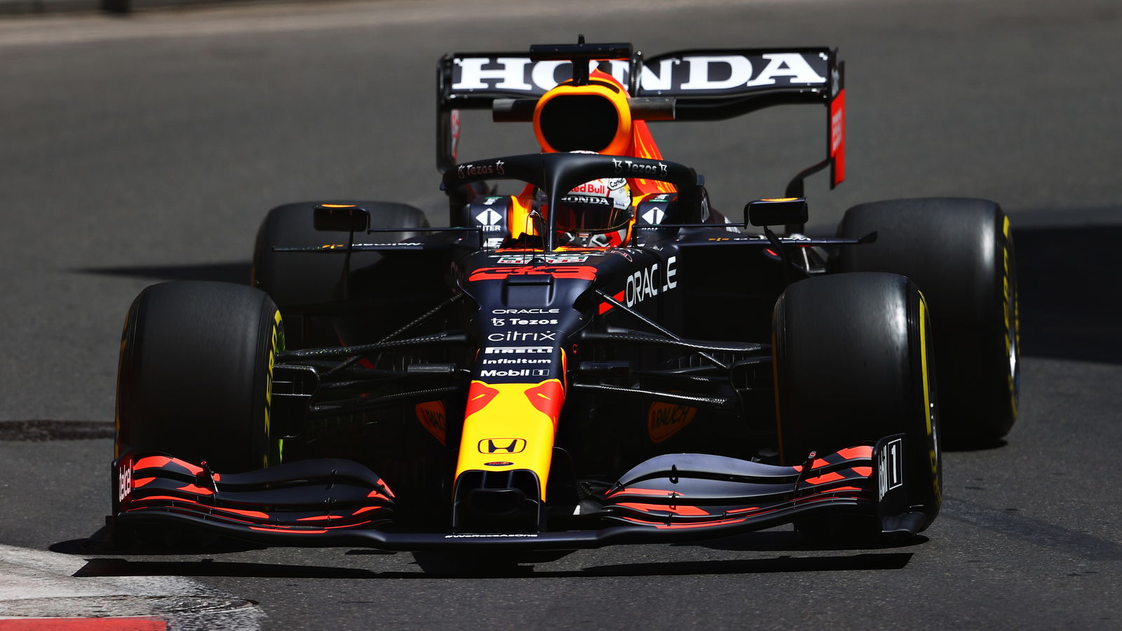 Verstappen leads Ferraris in Baku opening practice