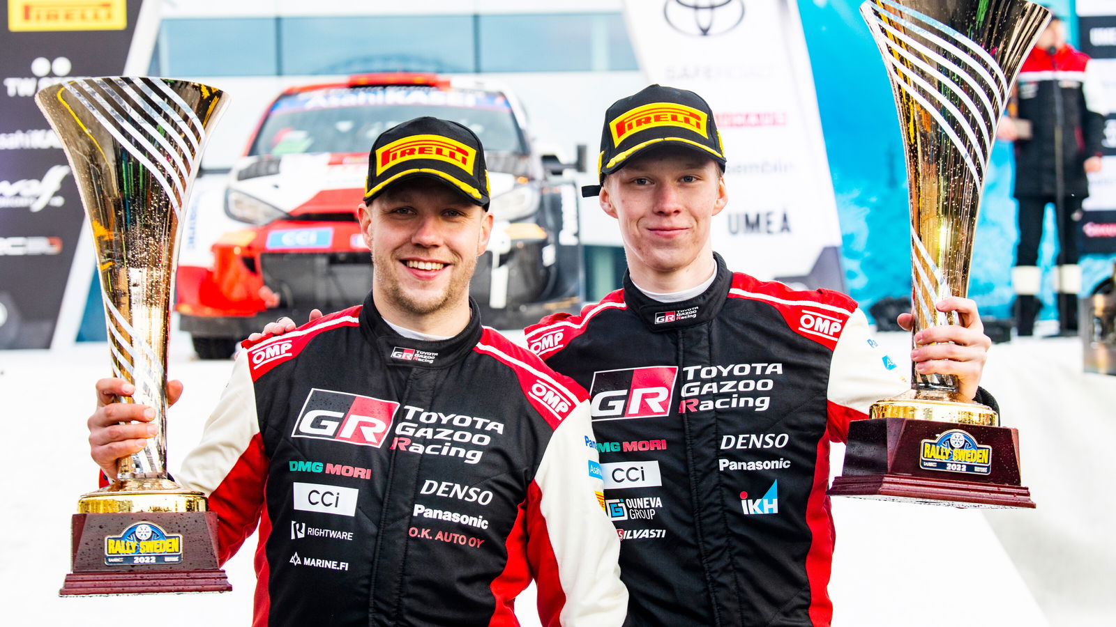 Toyota's Rovanpera wraps up third WRC win on Rally Sweden 