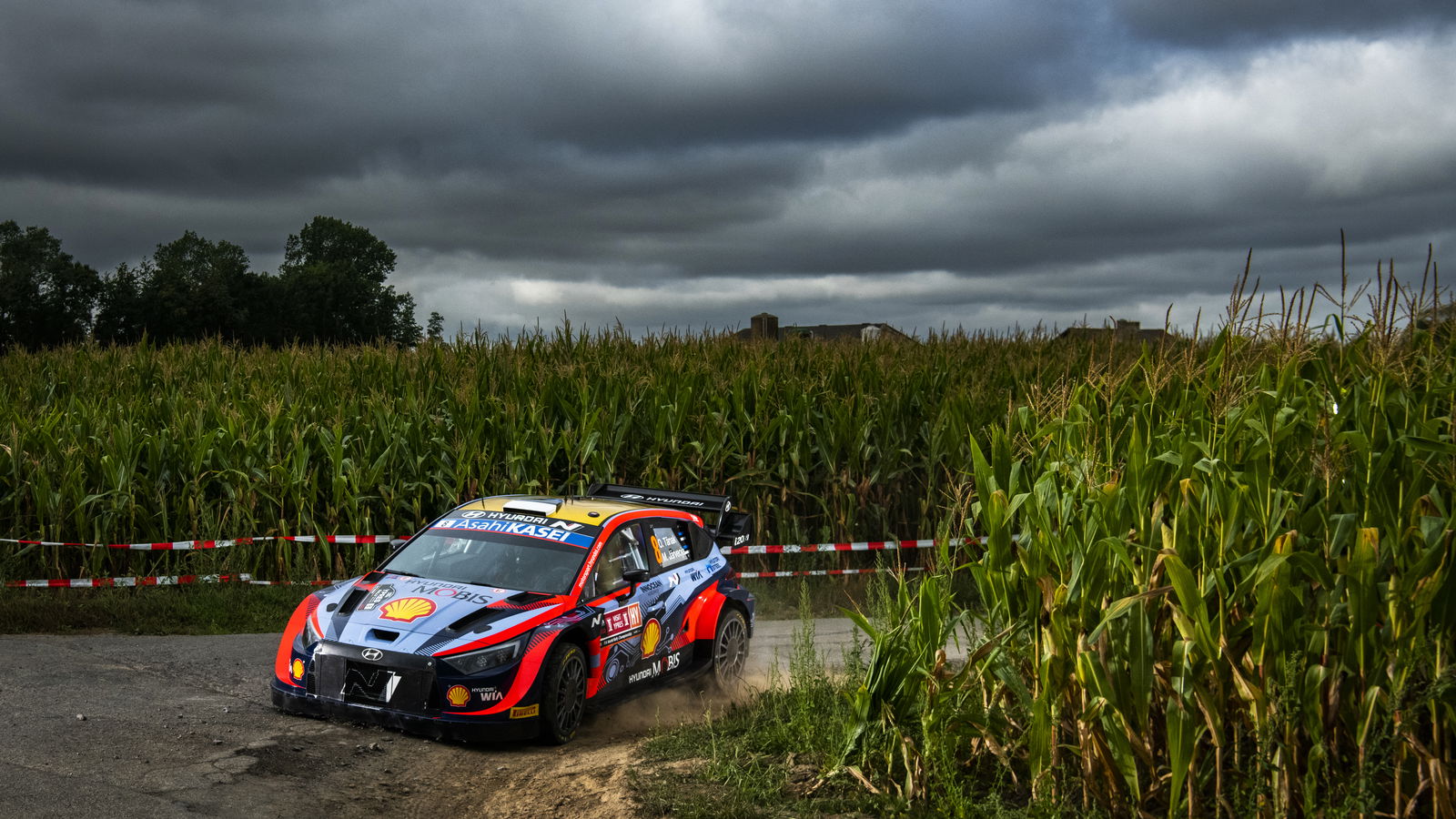 Tanak inherits Ypres Rally lead after team-mate Neuville crashes