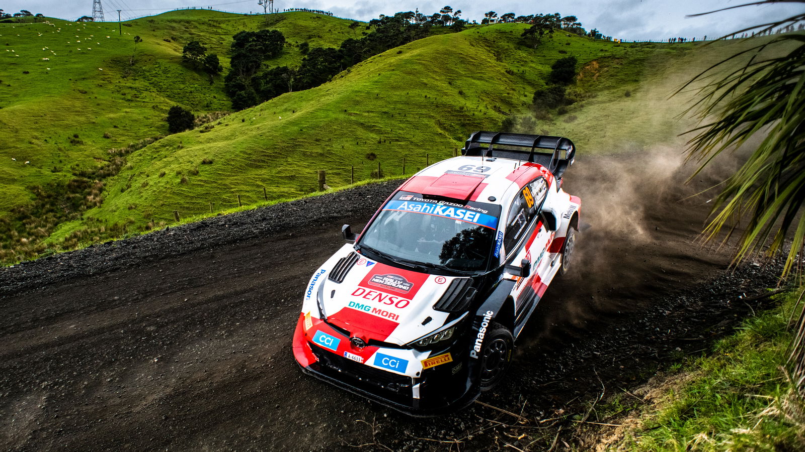 Rovanpera sets the benchmark on Rally New Zealand shakedown