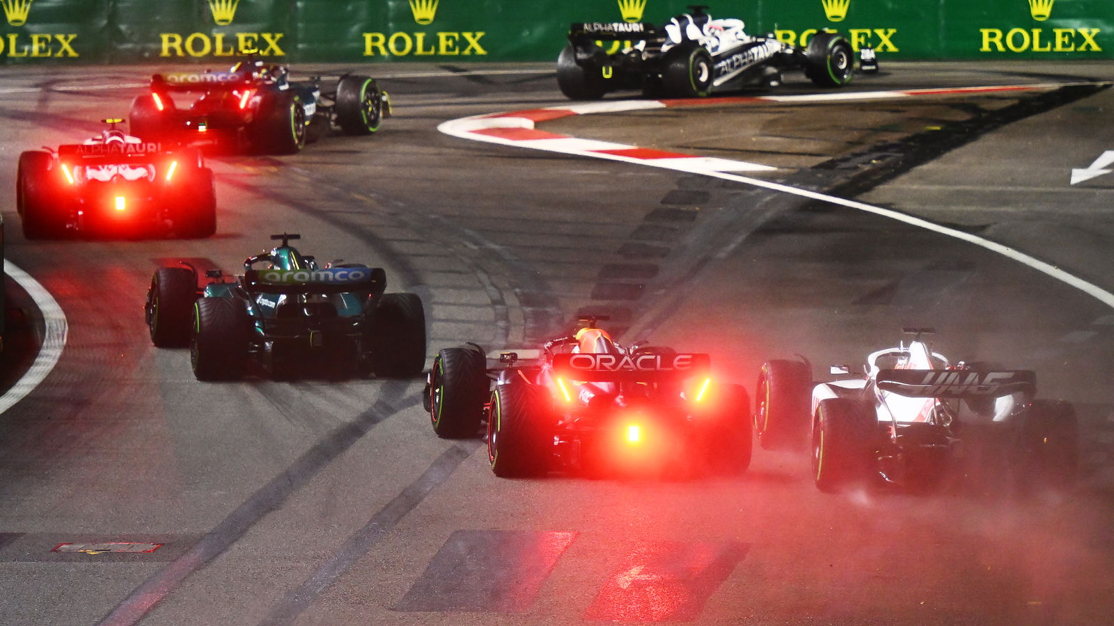 Hasil Lengkap F1 GP Singapura dari Sirkuit Marina Bay
