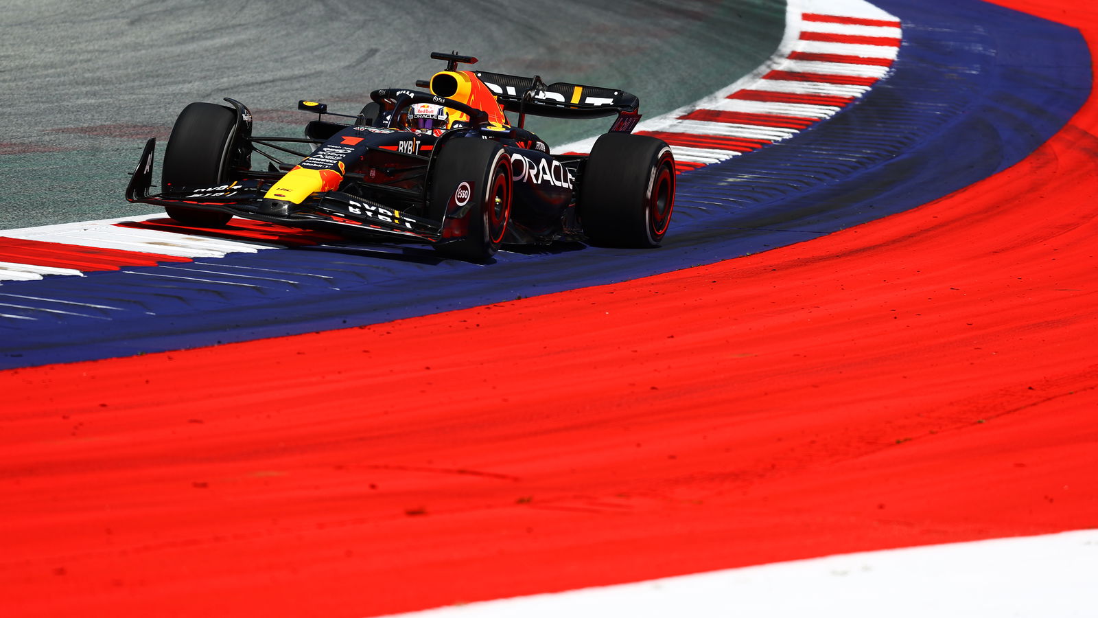 Verstappen edges upgraded Ferraris in sole Austria practice
