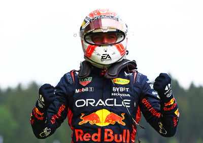 Verstappen charges to Austria pole, another disaster for Perez