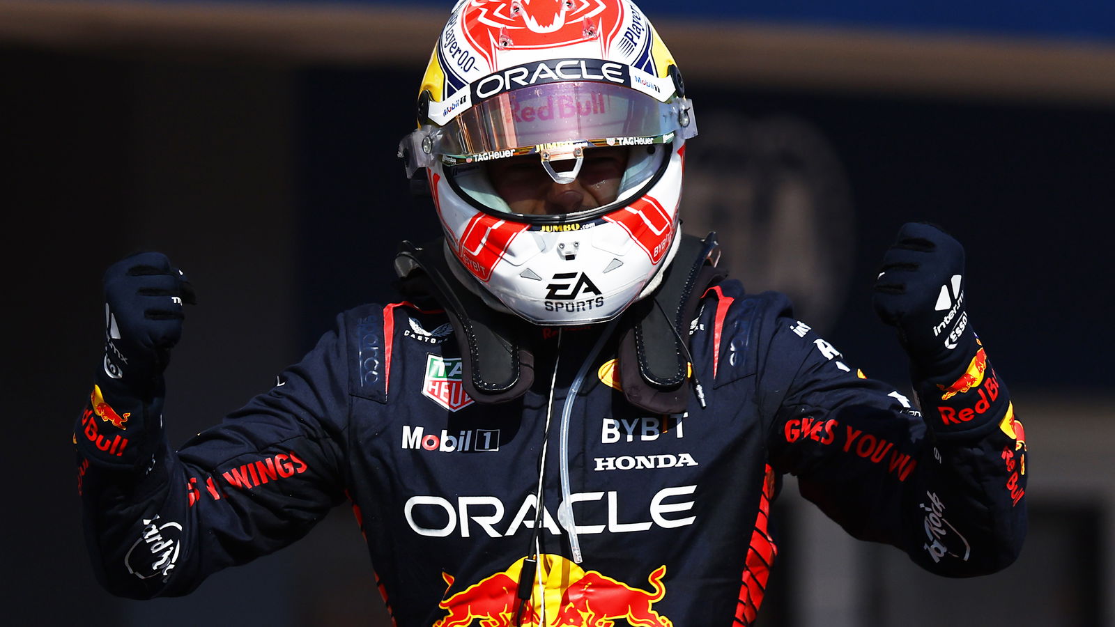 Verstappen passes Hamilton to give Red Bull record F1 win