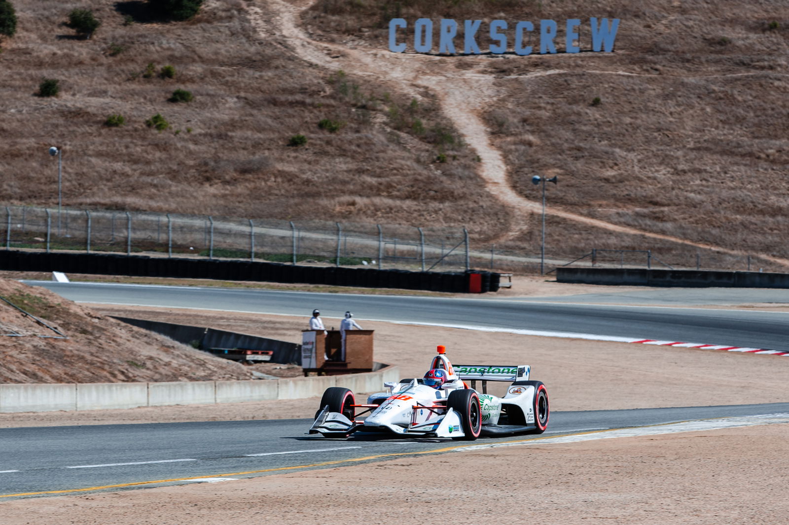 Herta wins Laguna Seca, Newgarden holds on for IndyCar title