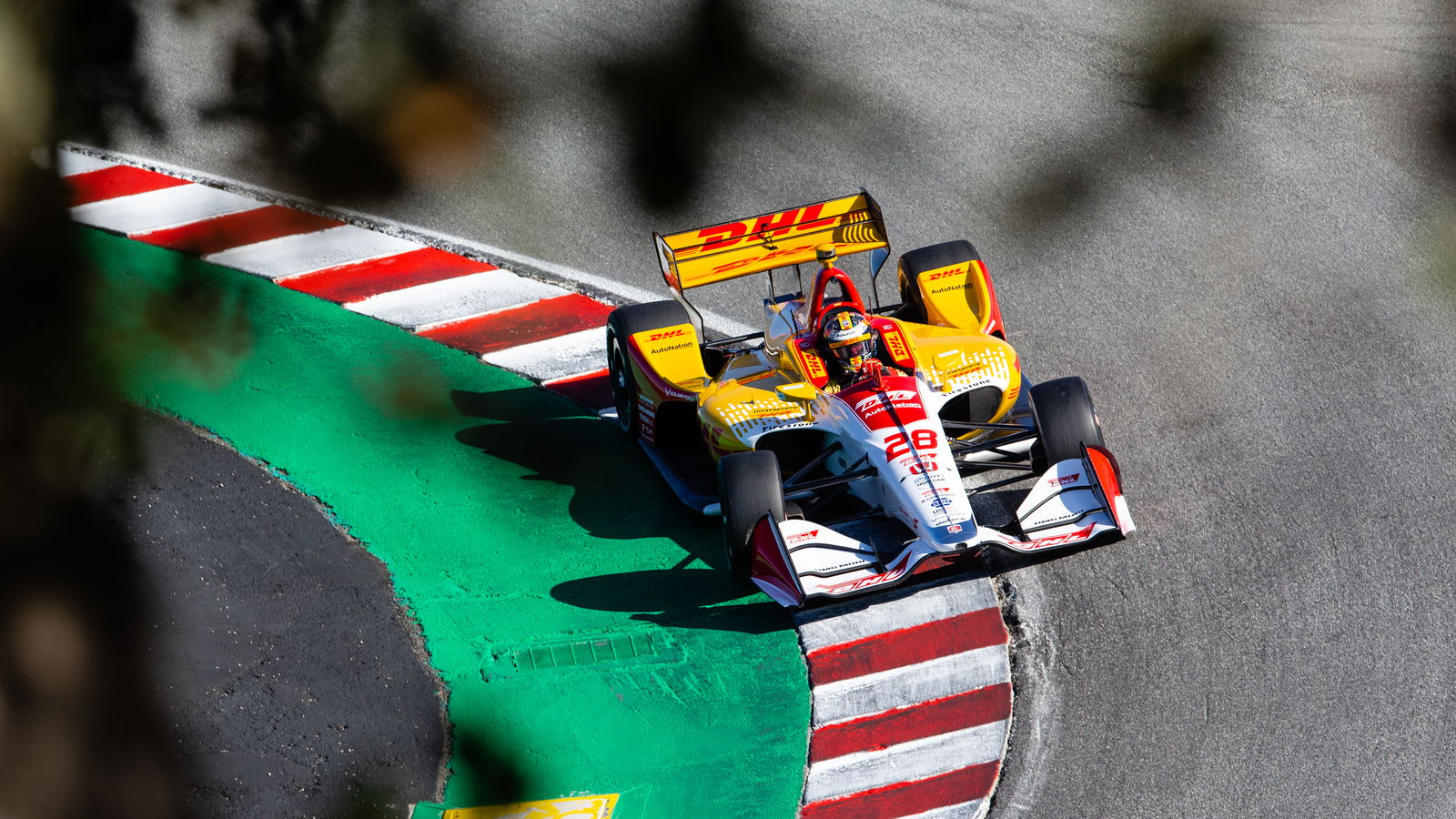 Ryan Hunter-Reay breaks through in afternoon practice at Laguna Seca