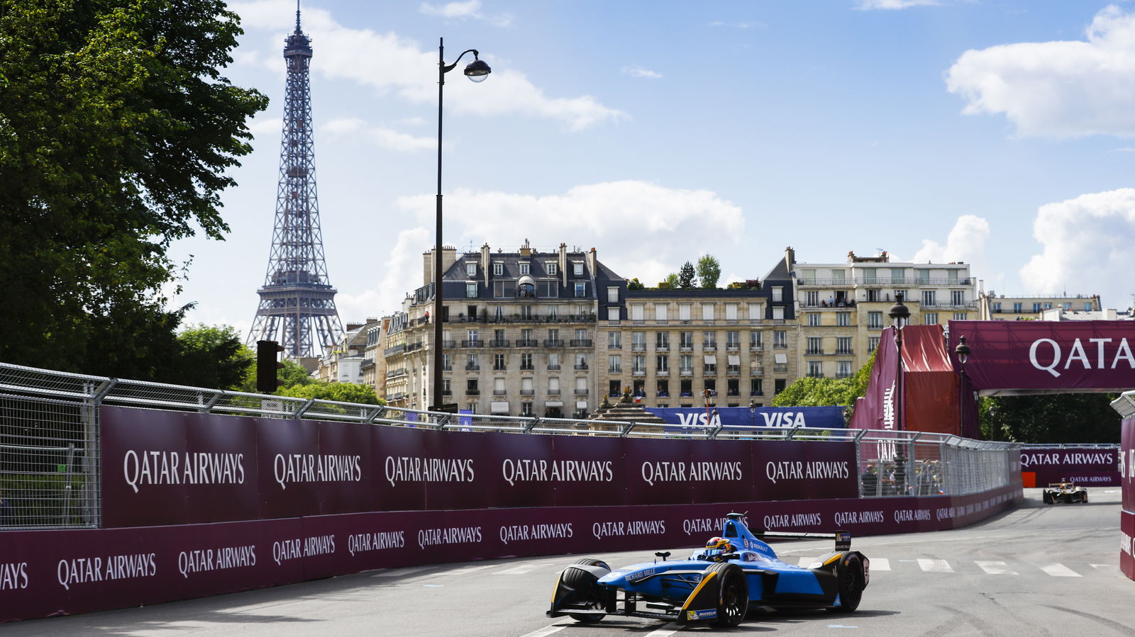 Qatar Airways named title sponsor for Paris, New York FE races