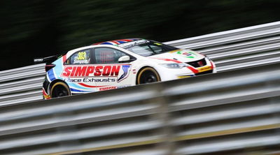 Simpson storms to dominant maiden BTCC pole