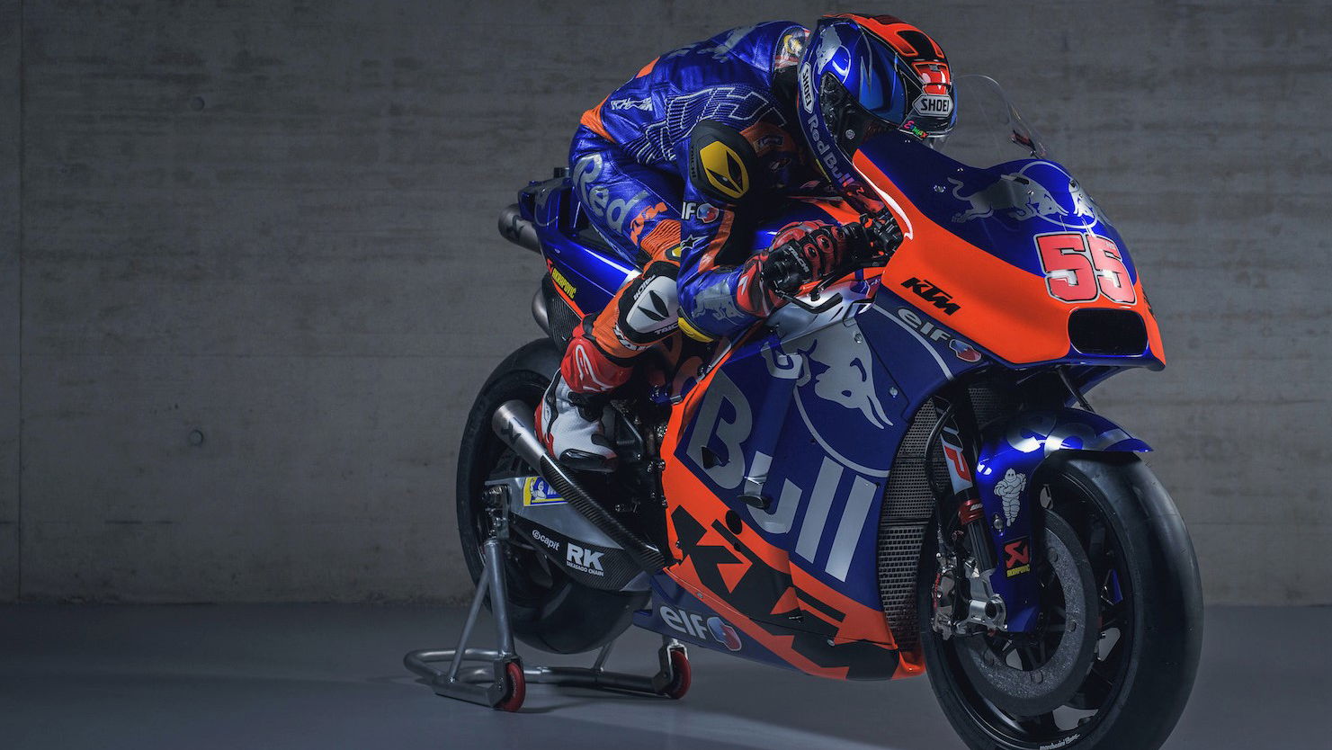 TAMPILAN PERTAMA: Warna biru, perak, dan oranye dari Tech3 KTM