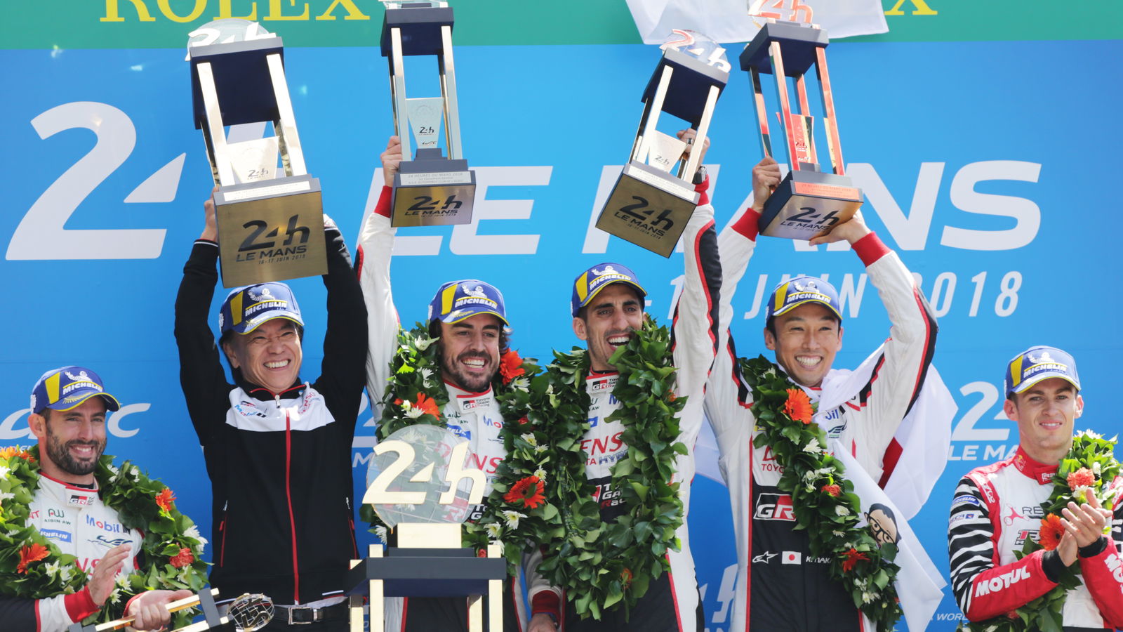 Toyota meraih kemenangan Le Mans, Alonso menang saat debut
