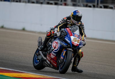 Razgatlioglu tops tightly contested Aragon WorldSBK test from Gerloff