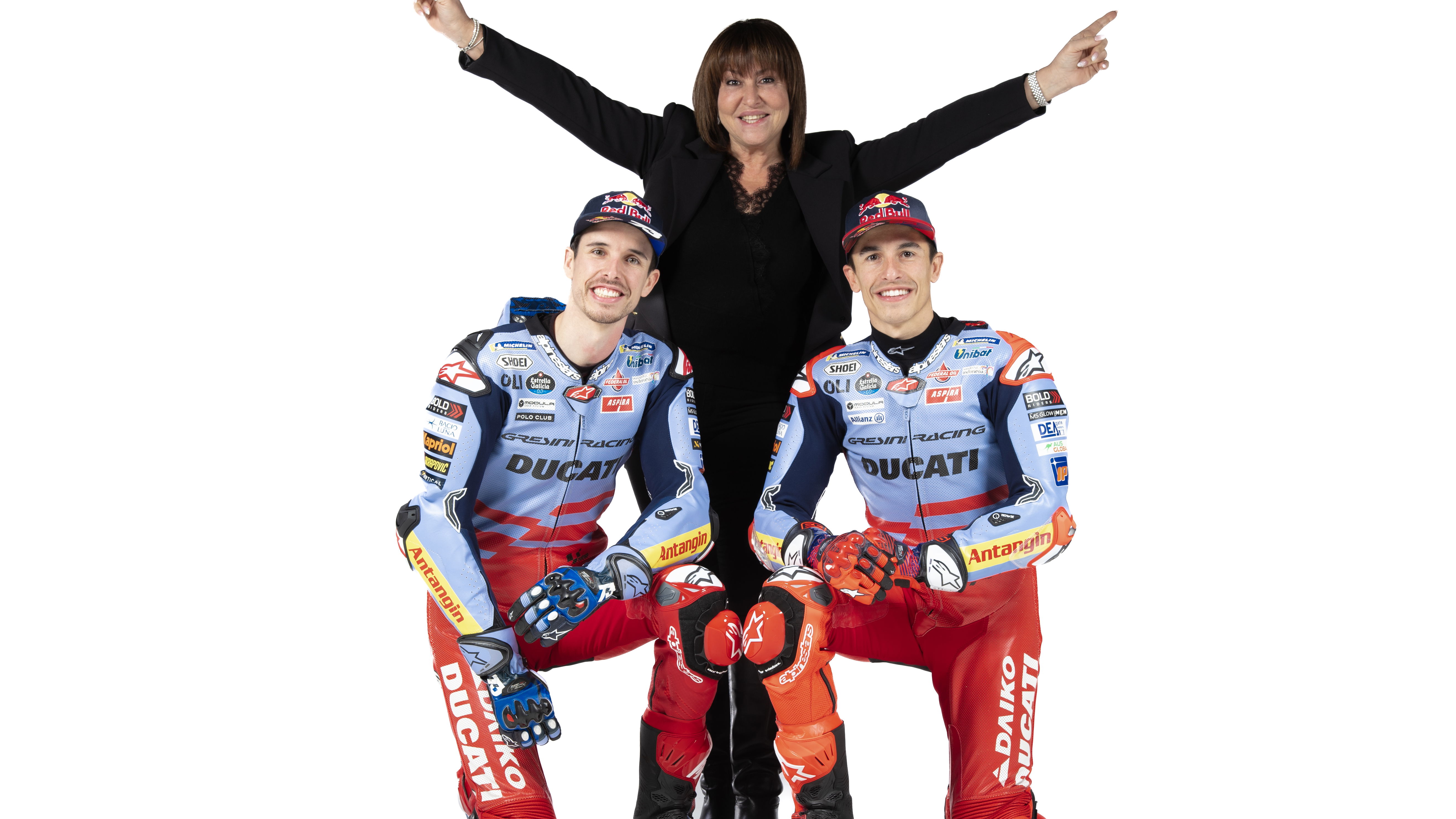 Marc Marquez, Alex Marquez, Nadia Padovani