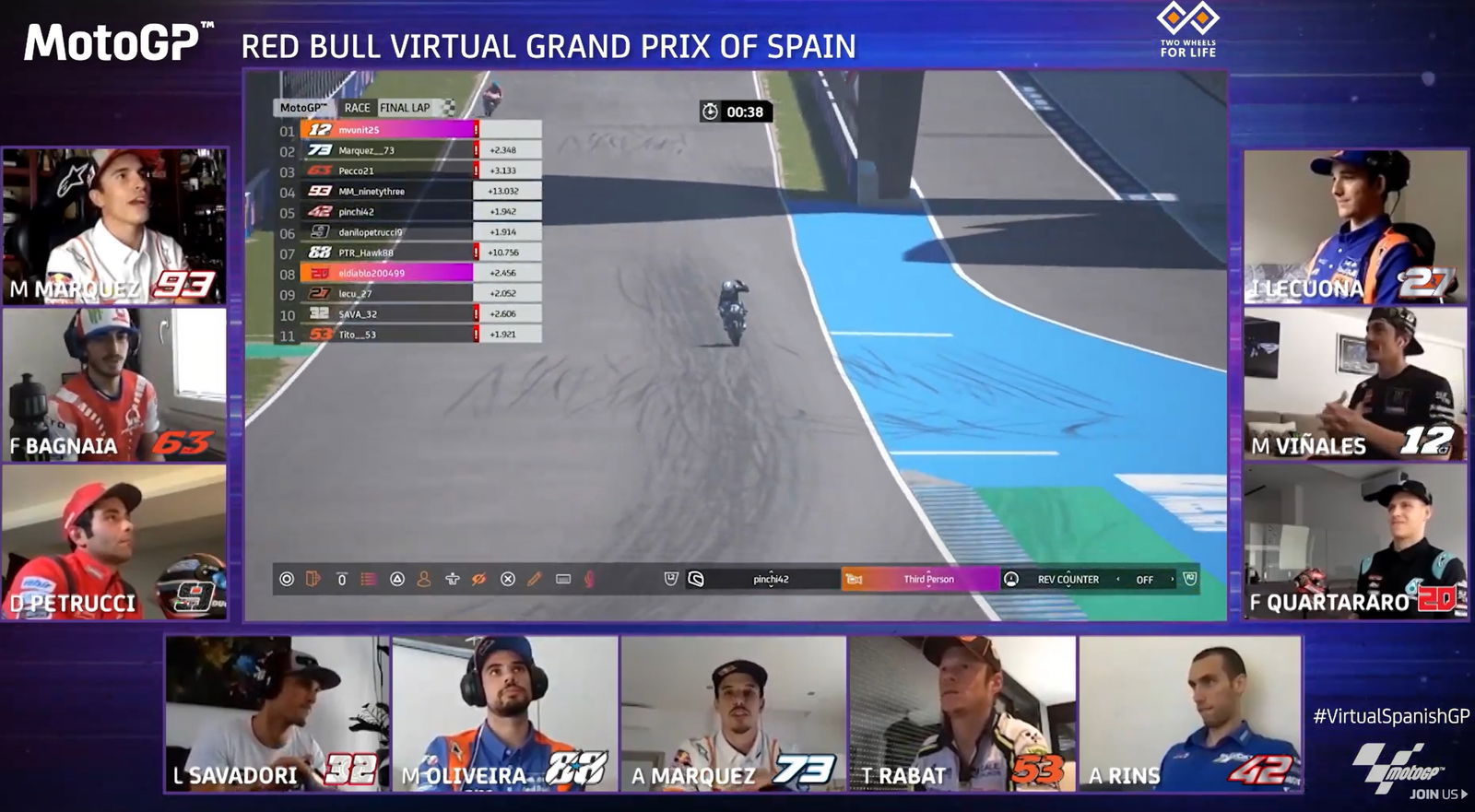As it happened: Virtual Grand Prix of Spain