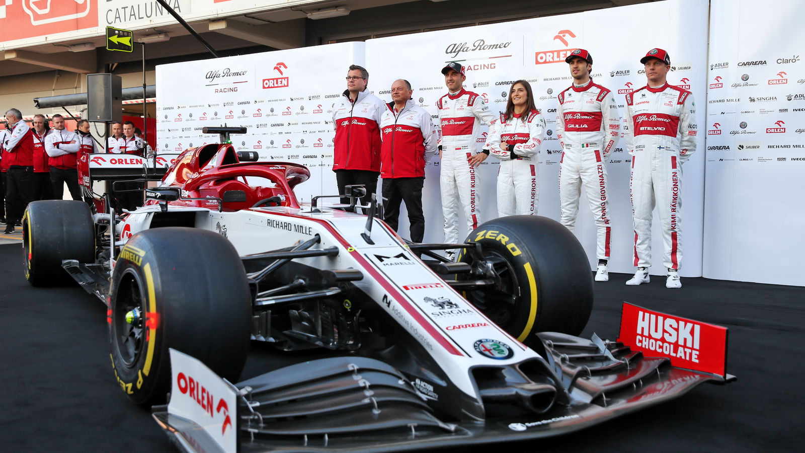 Alfa Romeo menjadi tim F1 terakhir yang meluncurkan mobil 2020