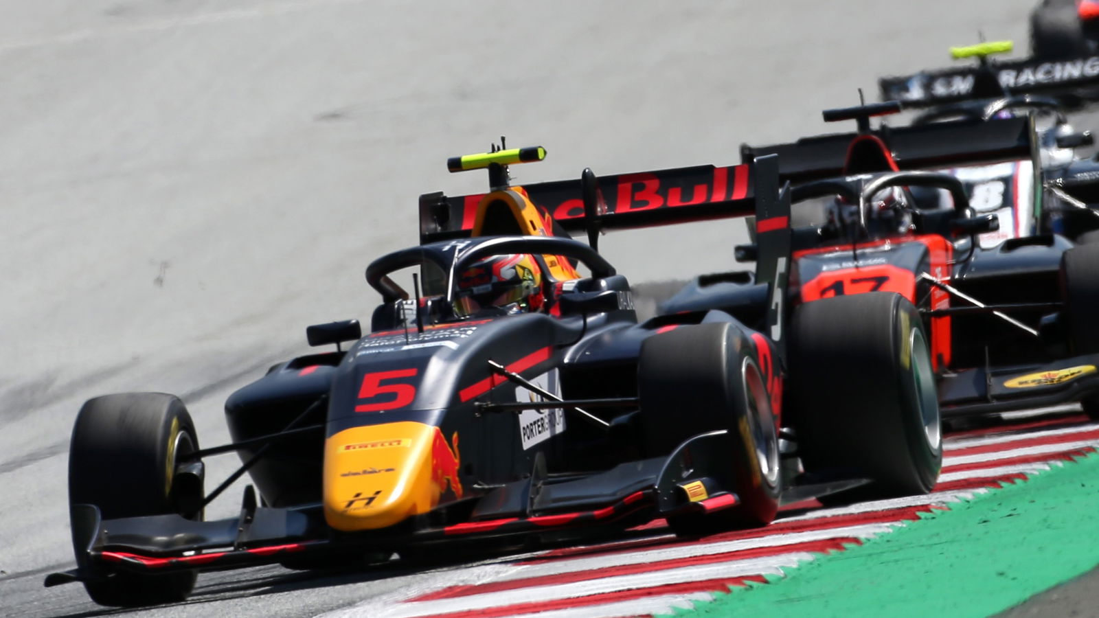 Liam Lawson braves it out for F3 win in Austria