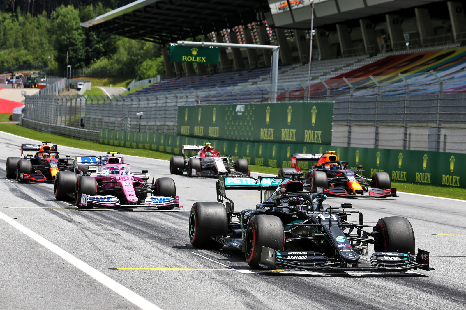 Grosjean menghindari pengecualian Styrian GP setelah pelanggaran F1 parc ferme