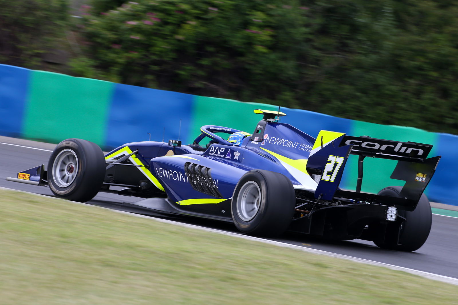 Smolyar claimes maiden F3 pole in wet Hungary qualifying