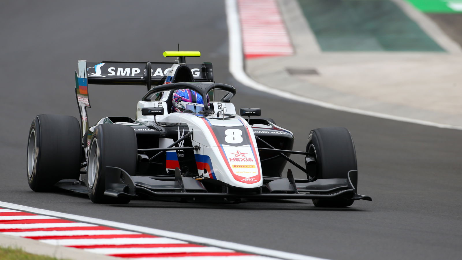 Smolyar claimes maiden F3 pole in wet Hungary qualifying