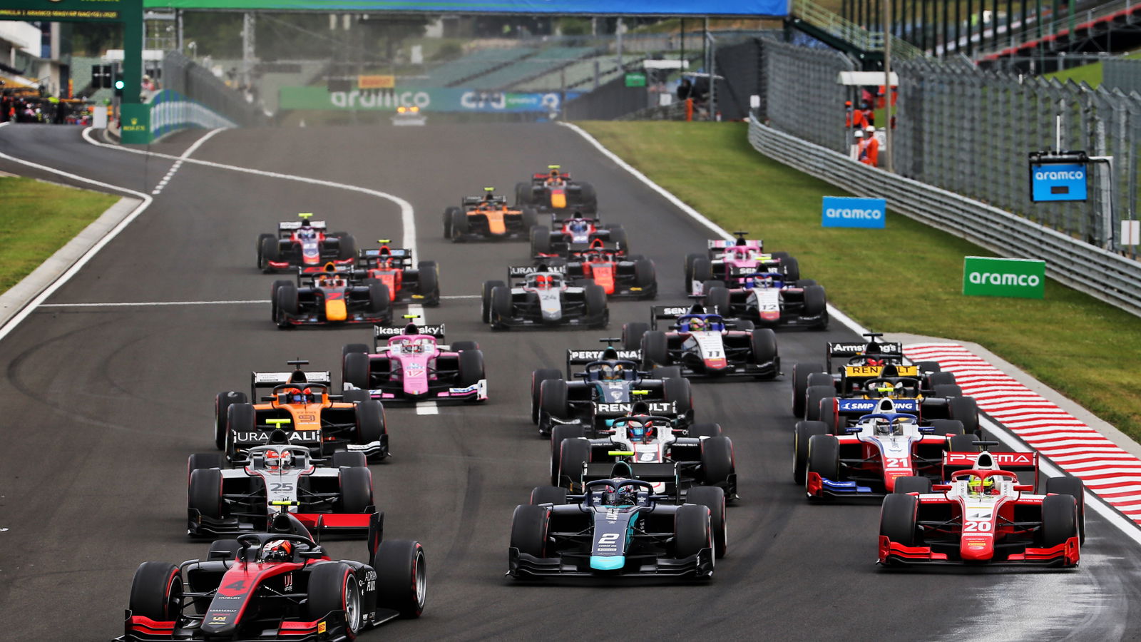 F2 Hungaria - Hasil Sprint Race