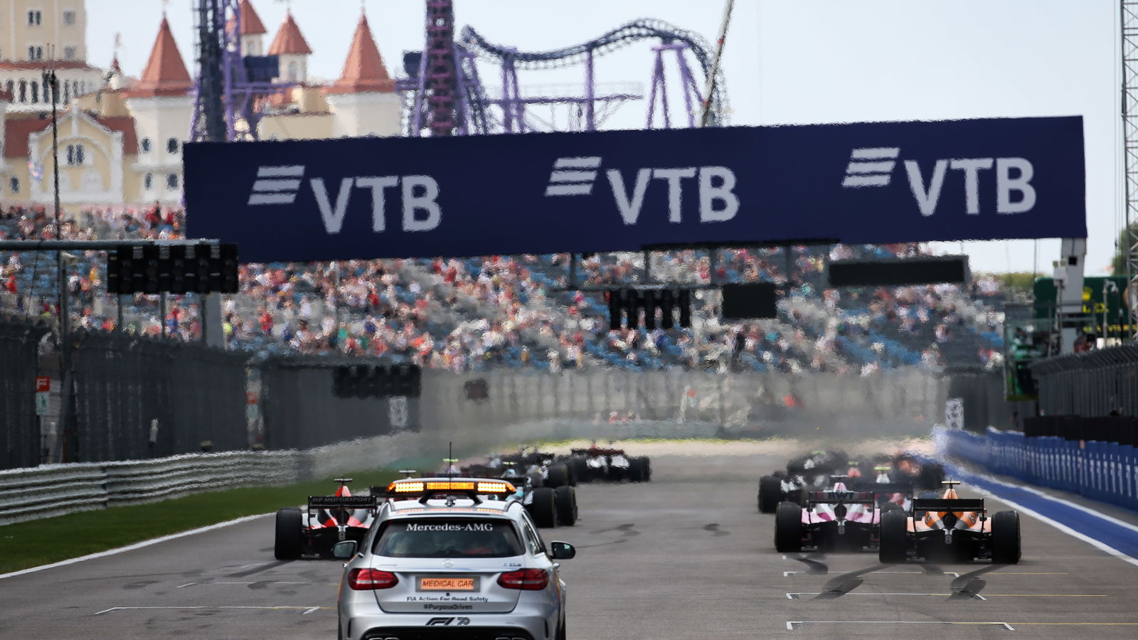 FIA Formula 2 2020 - Russia - Full Sprint Race Results