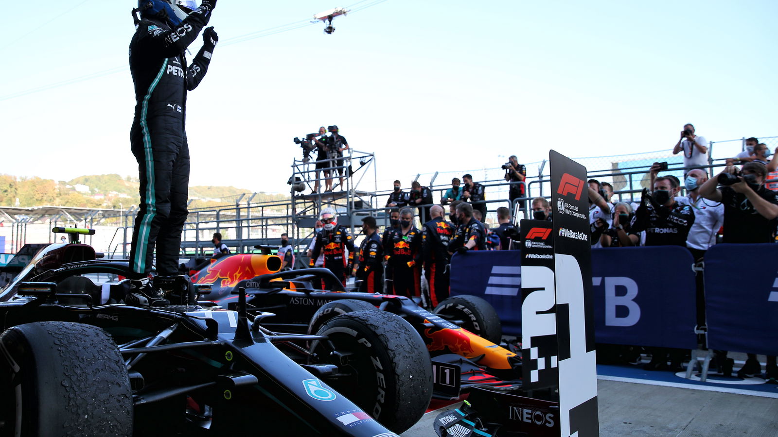F1 World Championship points standings after Russian GP