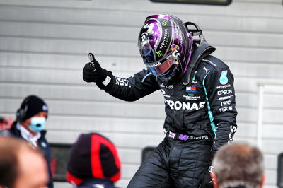 F1 VIDEO: Lewis Hamilton equals Michael Schumacher's wins record