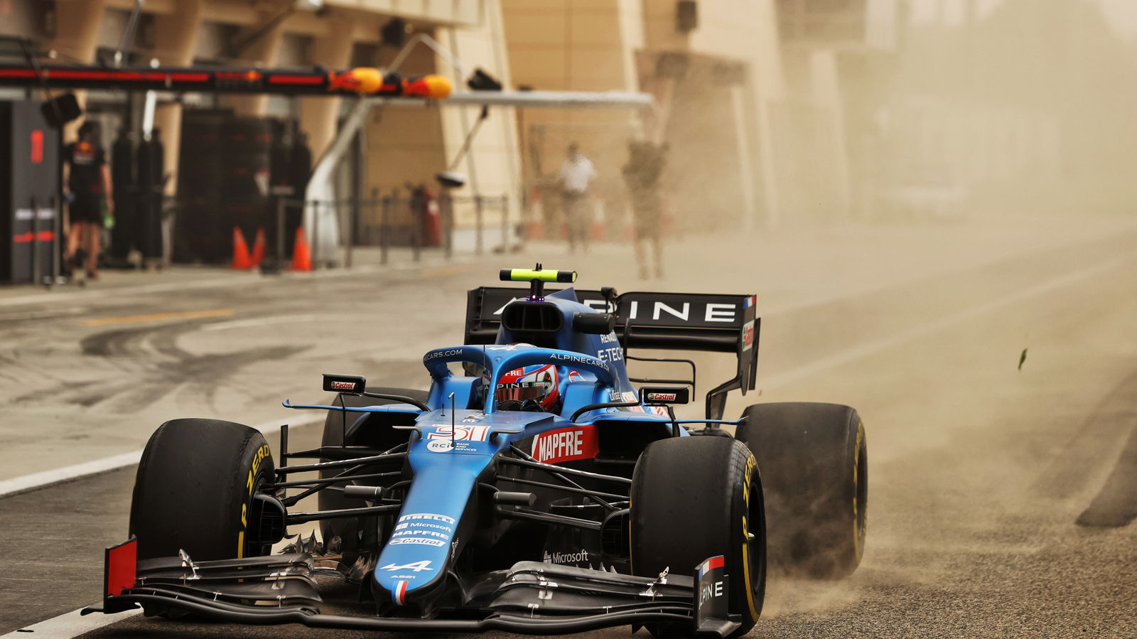 2021 Bahrain F1 Test Day 1 - Friday lap times at 4pm