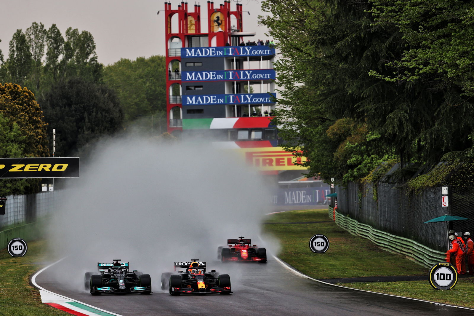 F1 2021 Emilia Romagna Grand Prix - Full Starting Grid at Imola