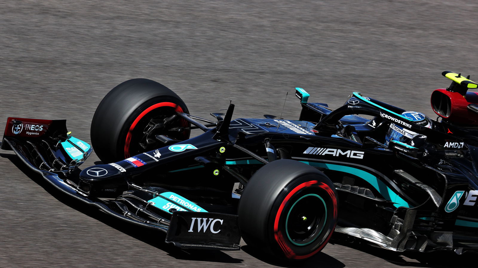 Bottas denies Mercedes teammate Hamilton 100th F1 pole in Portugal