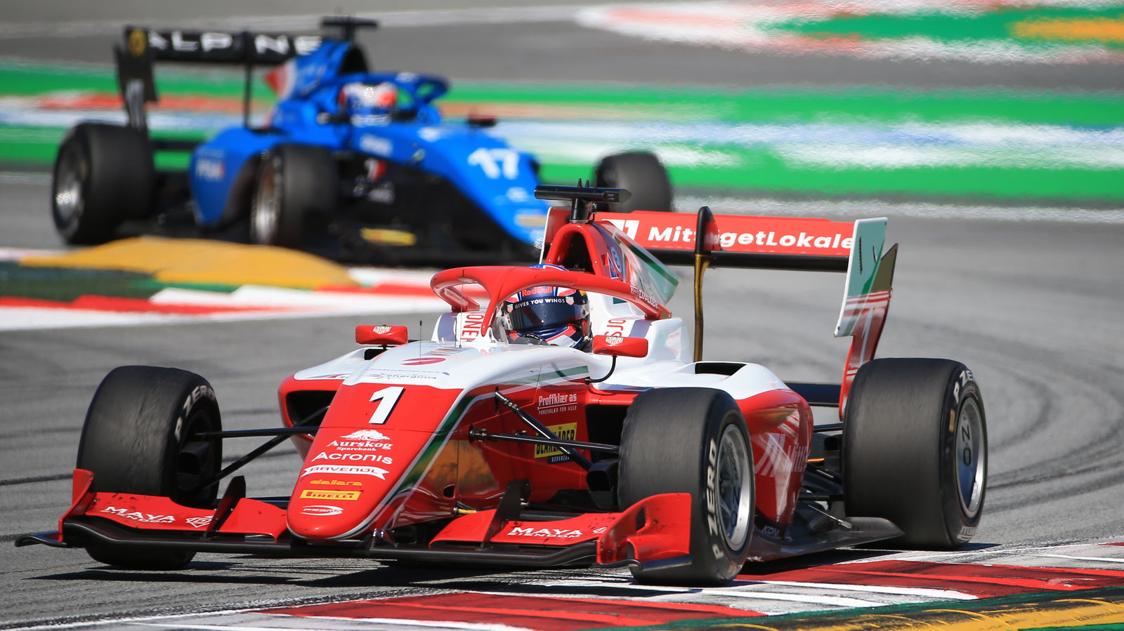 Hauger dominates Barcelona Formula 3 feature race from pole