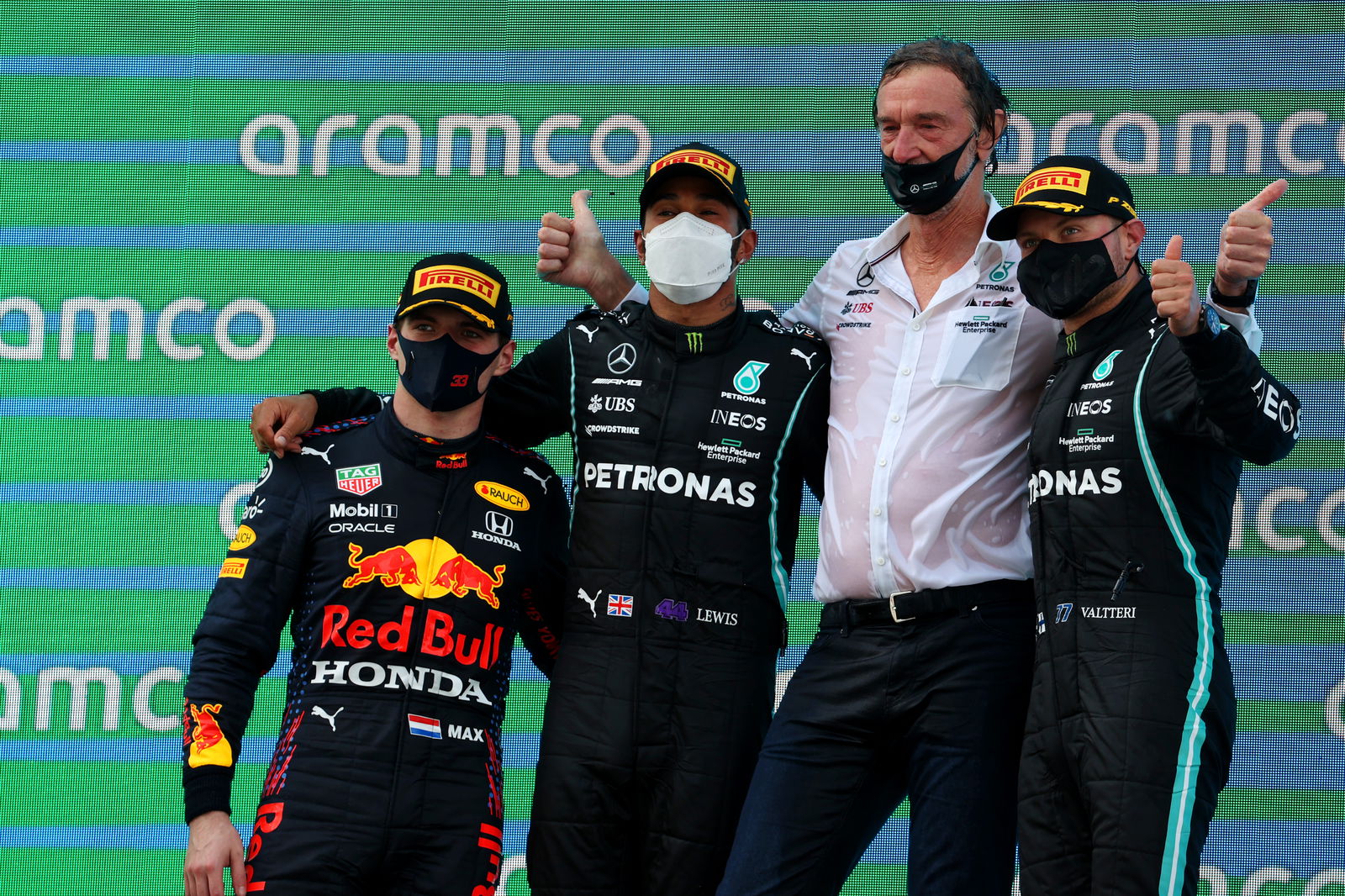 Hamilton hunts down Verstappen for F1 Spanish GP win