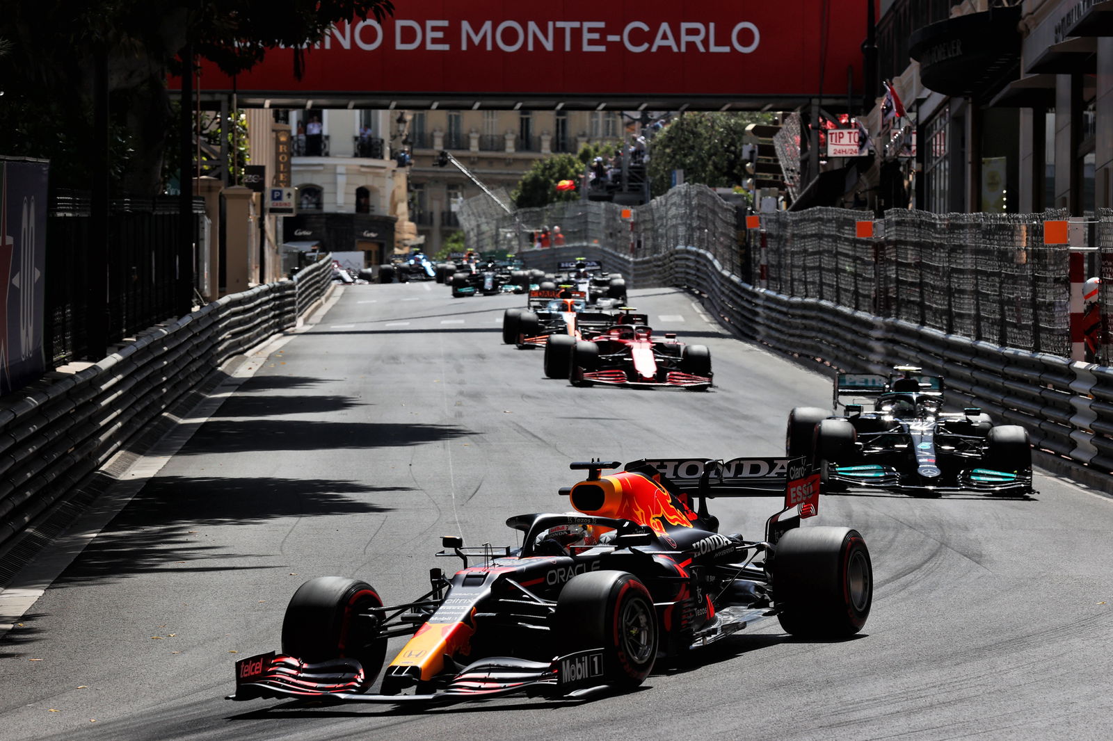 F1 2021 Monaco Grand Prix - Full Starting Grid at Monte Carlo