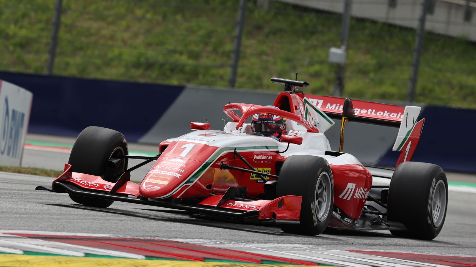 Hauger goes from 12th to first to win first Formula 3 Austrian sprint race