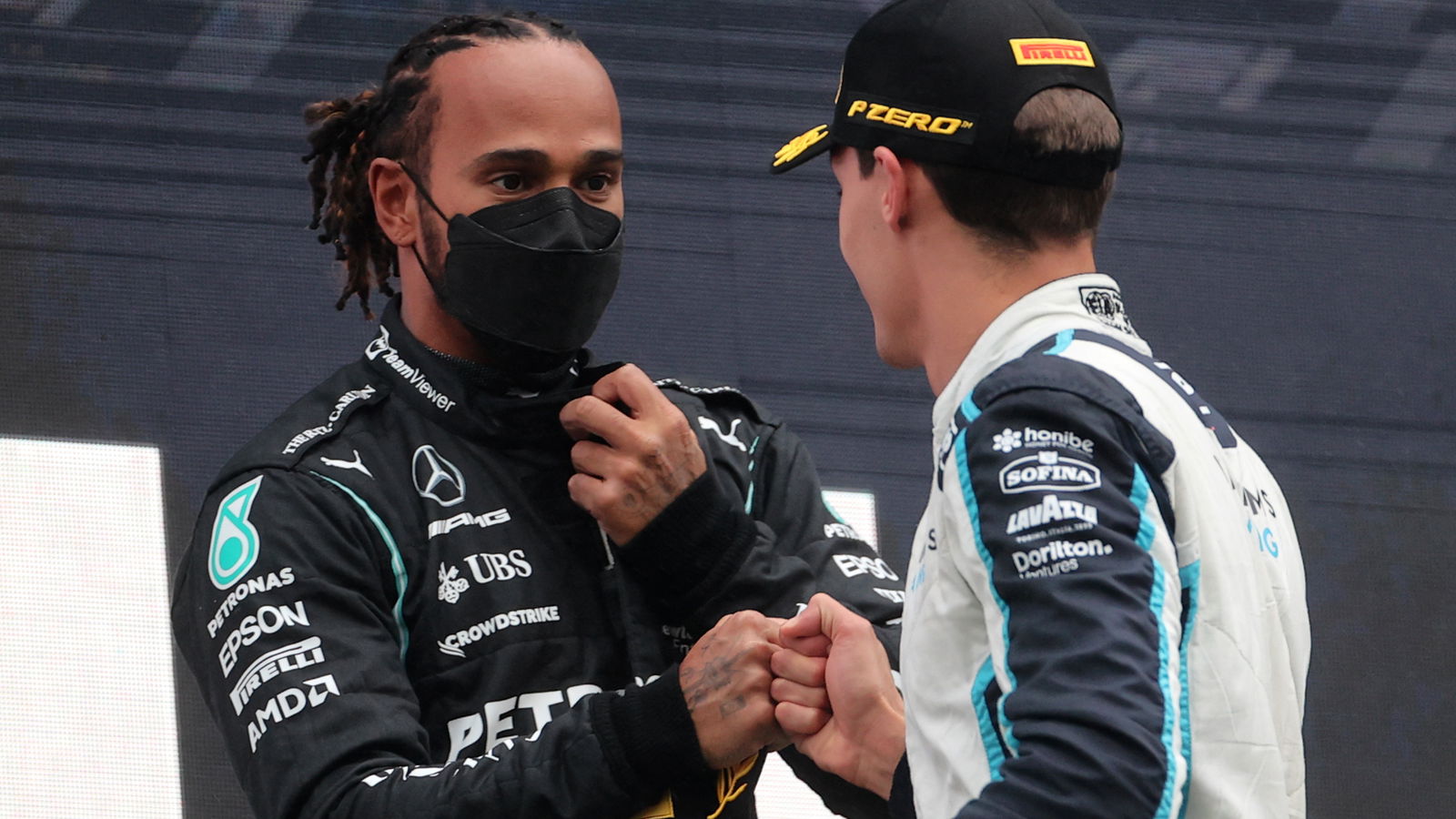 Hamilton full of praise for Russell amid talk of Mercedes F1 promotion
