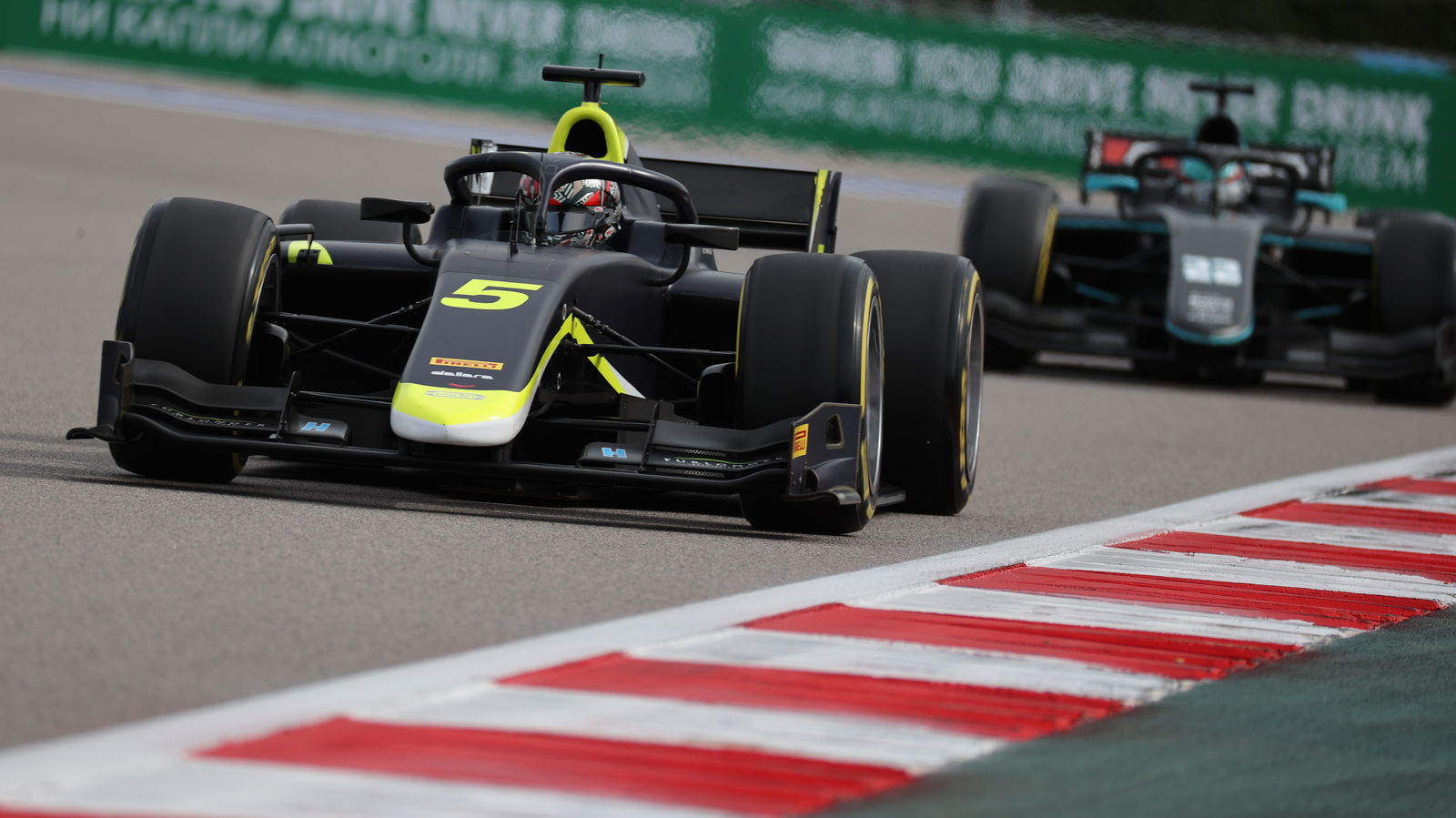 Ticktum dominates damp Formula 2 sprint race in Sochi