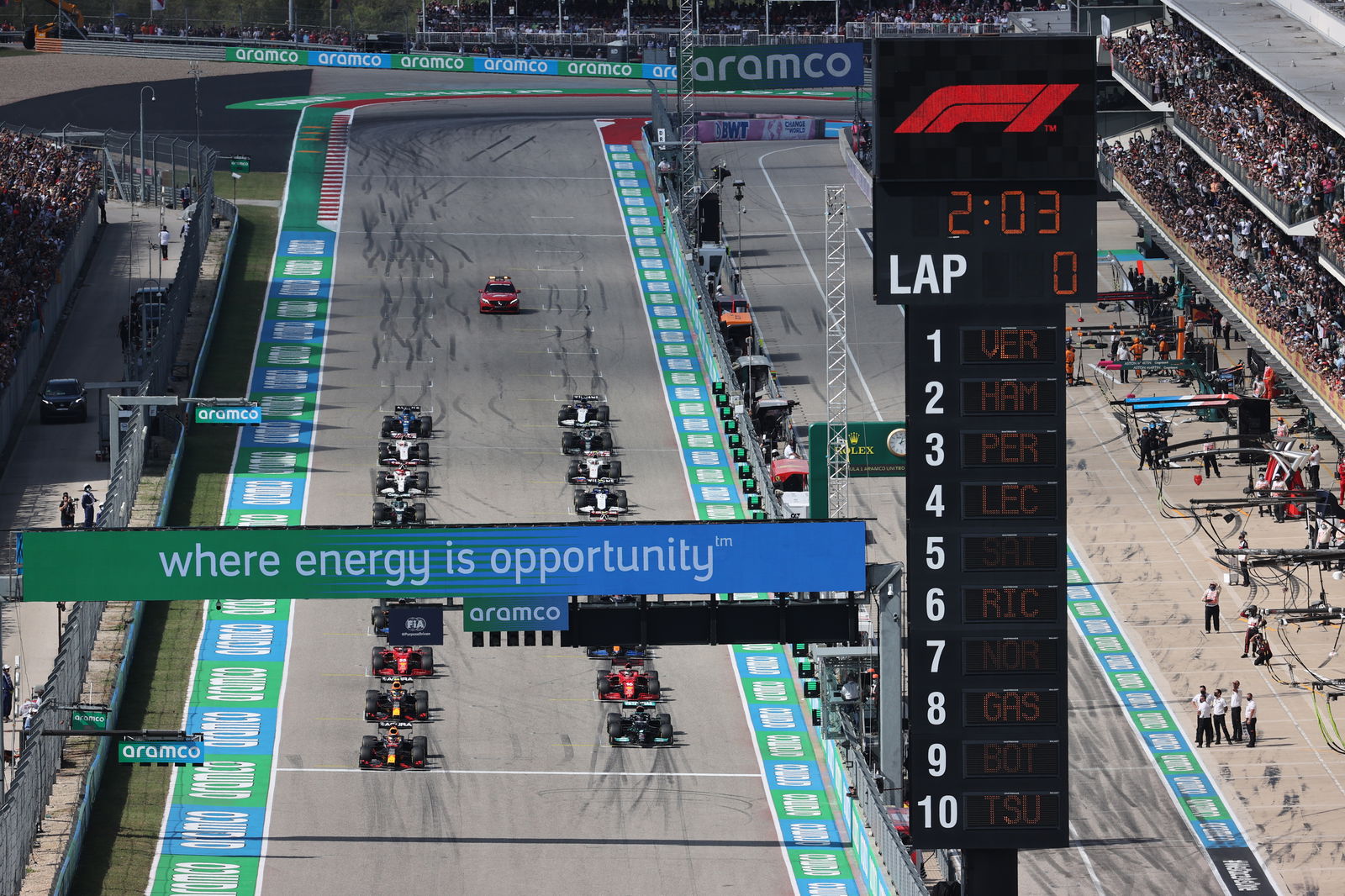 How Sainz’s “clever” move enabled him to repass Norris in US F1 GP