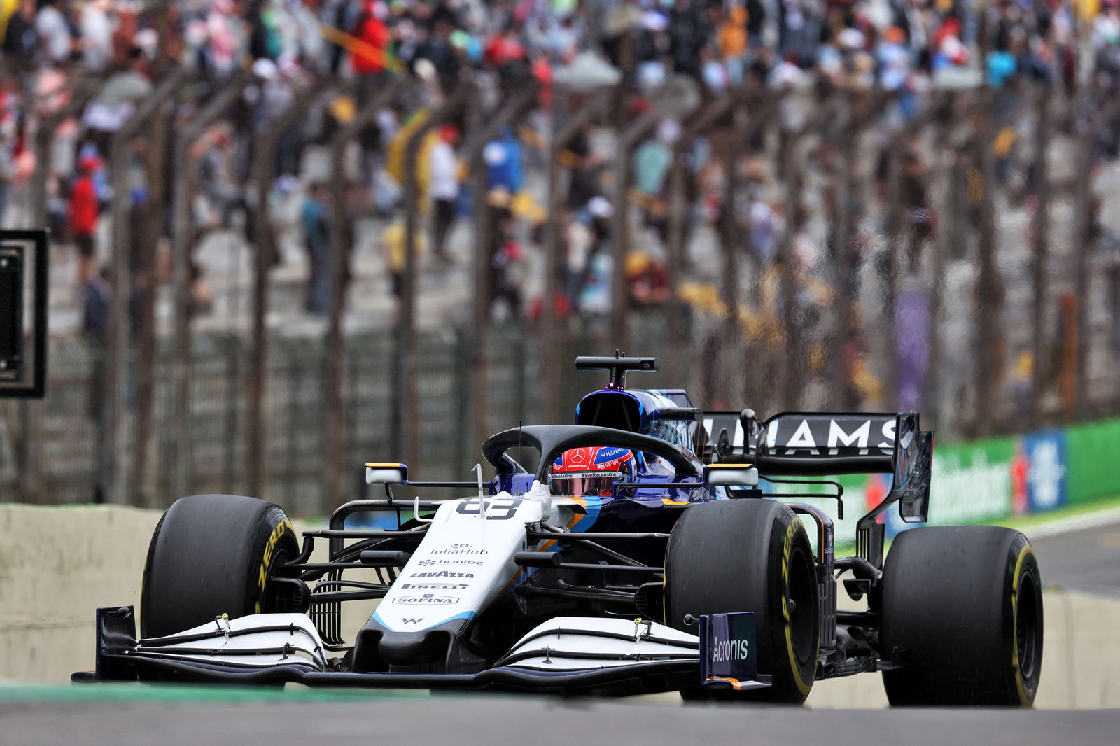 Hamilton heads title rival Verstappen in opening Brazil practice