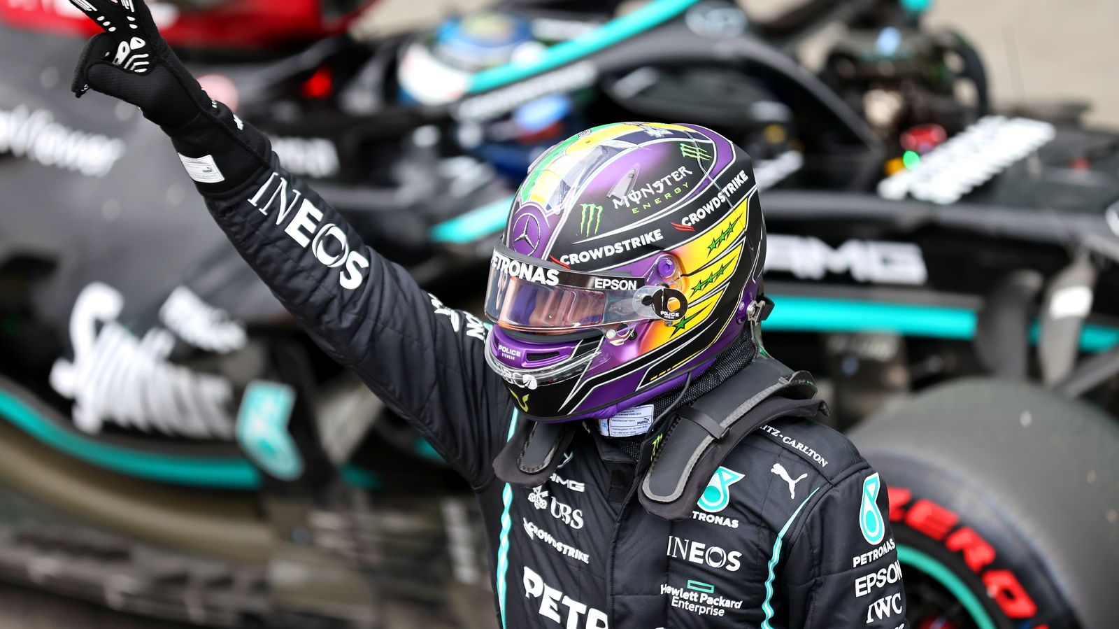 Hamilton storms to pole ahead of Verstappen for Brazil F1 sprint