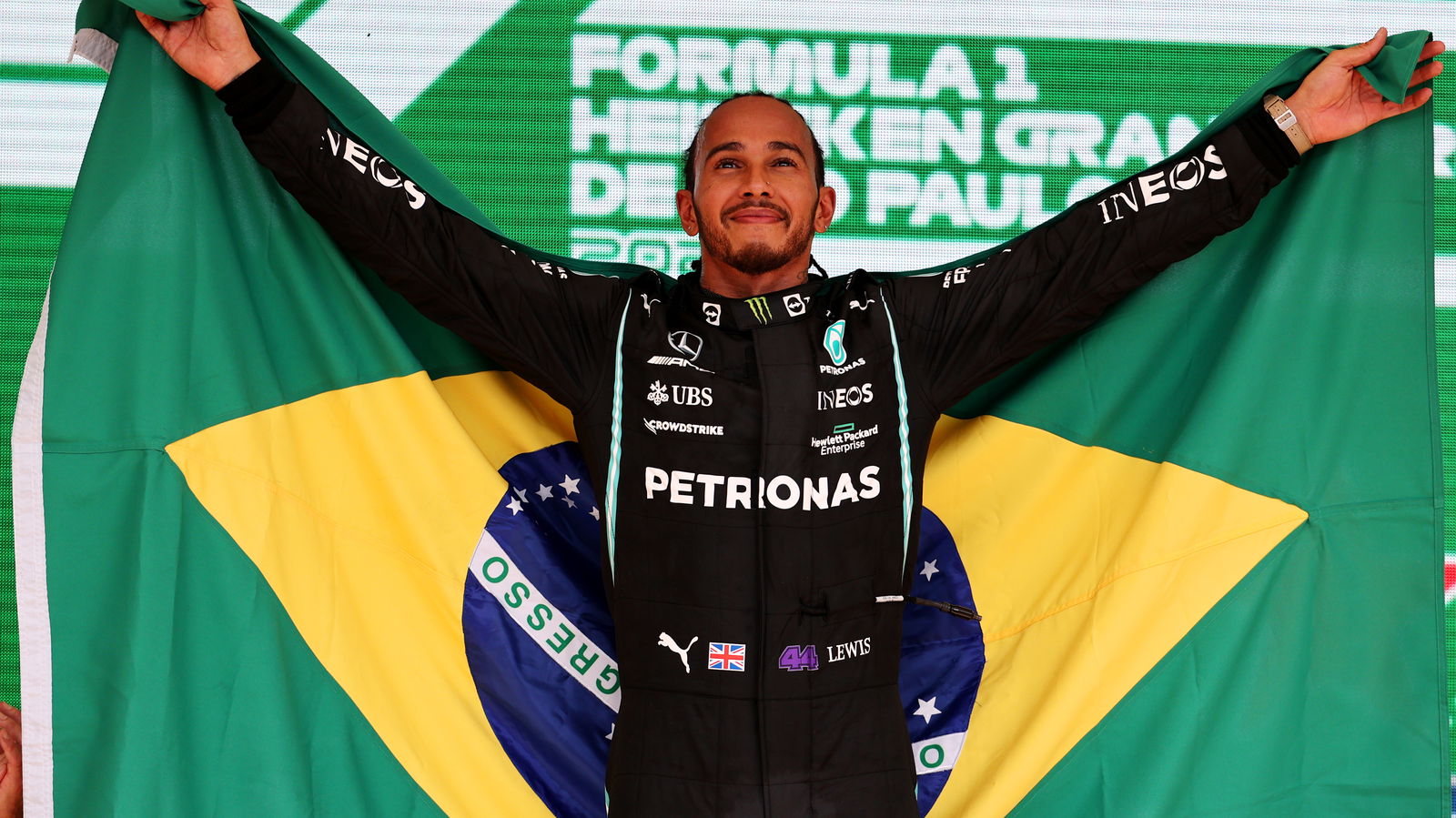 Charging Hamilton passes Verstappen for crucial Brazil F1 win