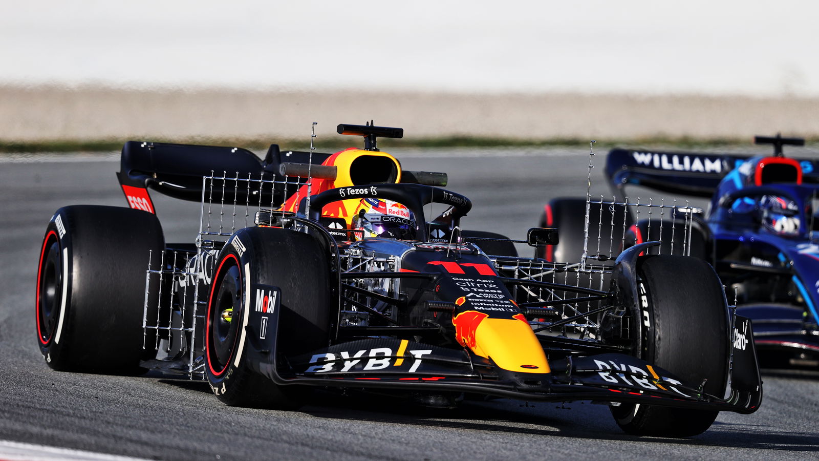 2022 Barcelona F1 Test Day 2 - Thursday lap times 10am