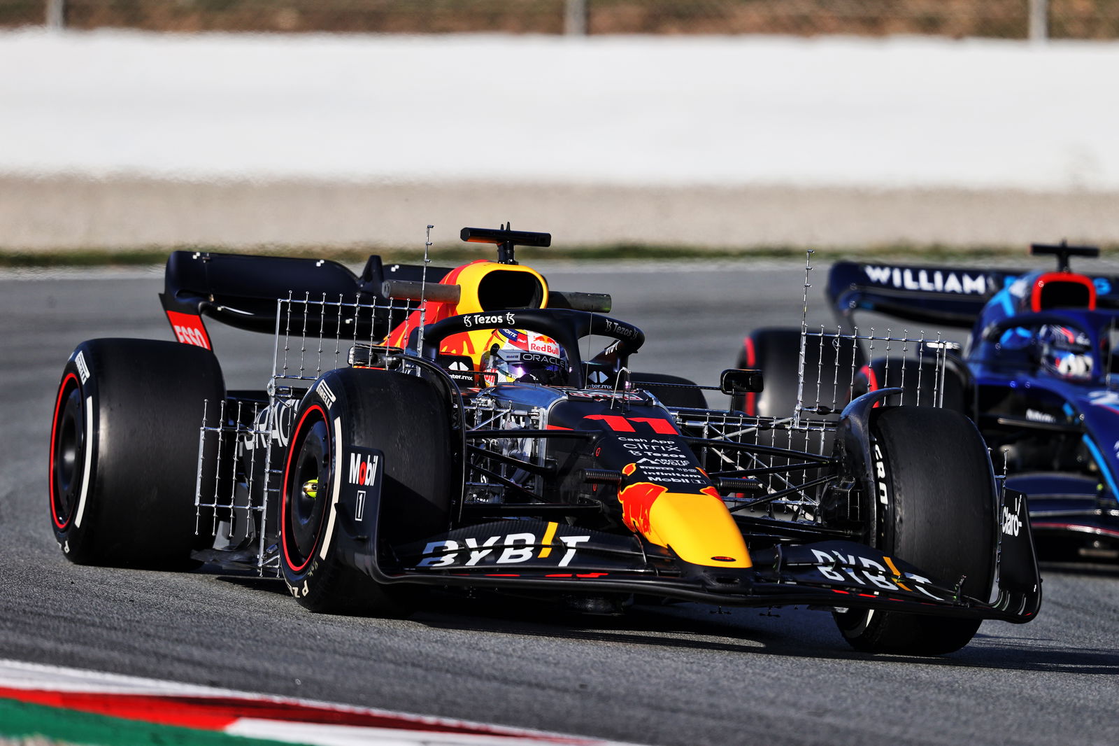 2022 Barcelona F1 Test Day 2 - Thursday lap times 11am