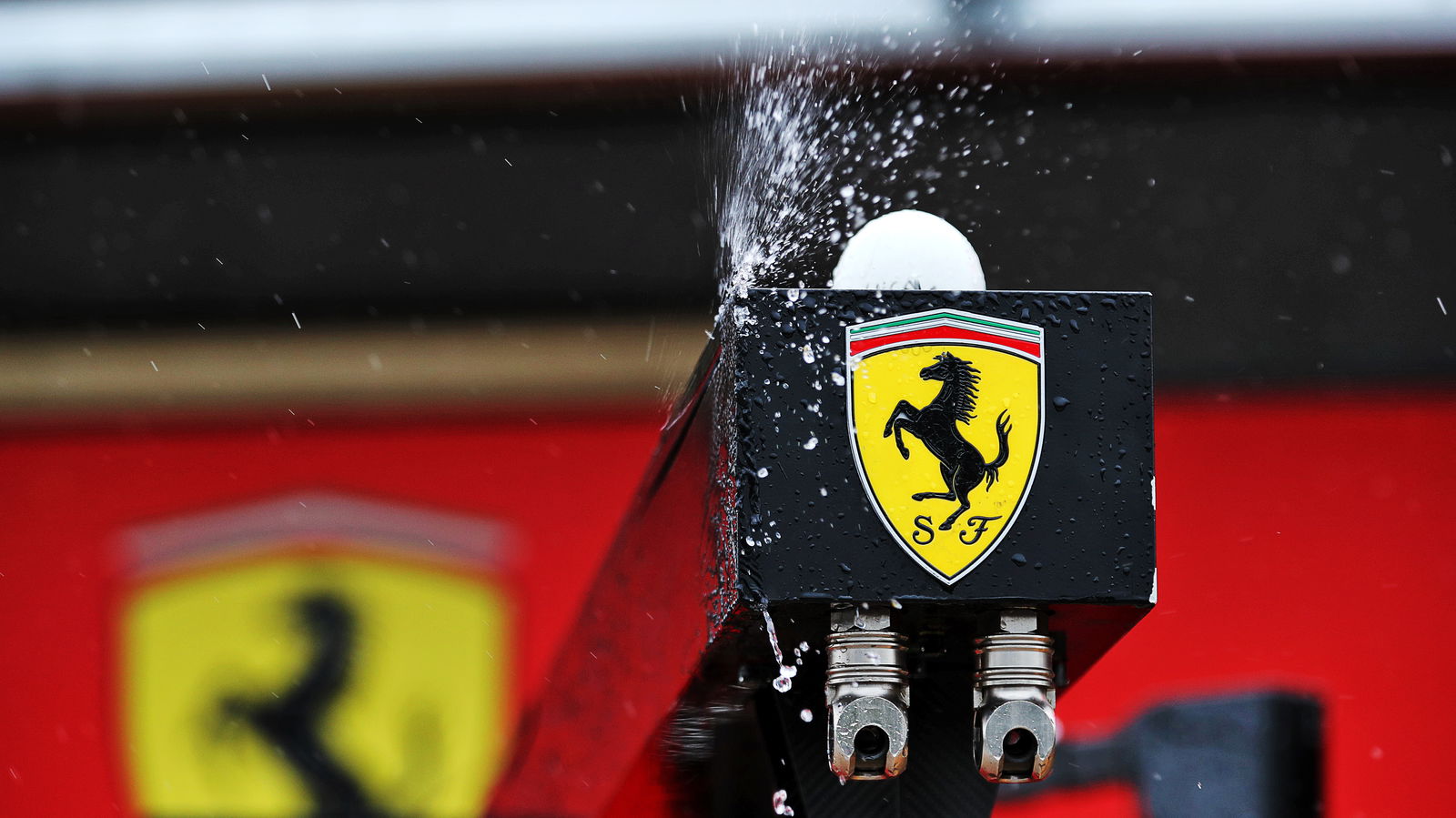 PICTURED: Horrific flooding leaves F1 paddock under water in Imola