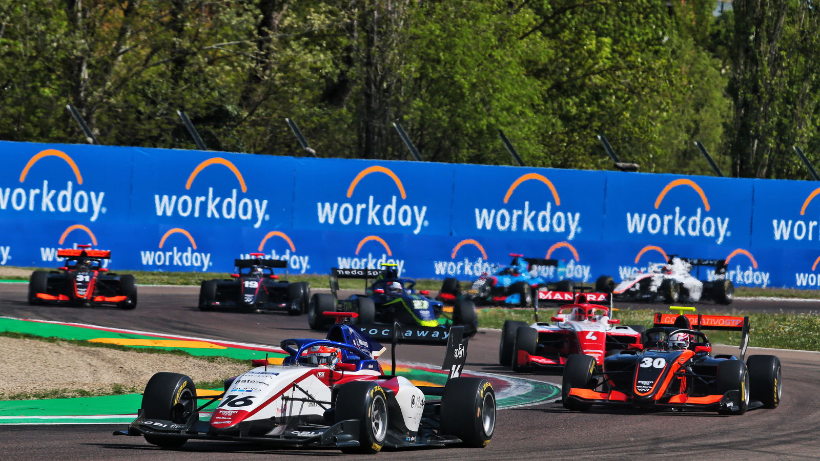 FIA Formula 3 2022 - Imola - Feature Race Results