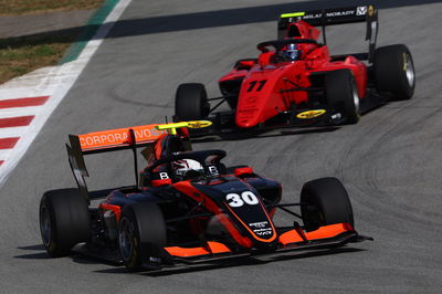 Vidales resists Crawford to take F3 sprint race victory in Barcelona