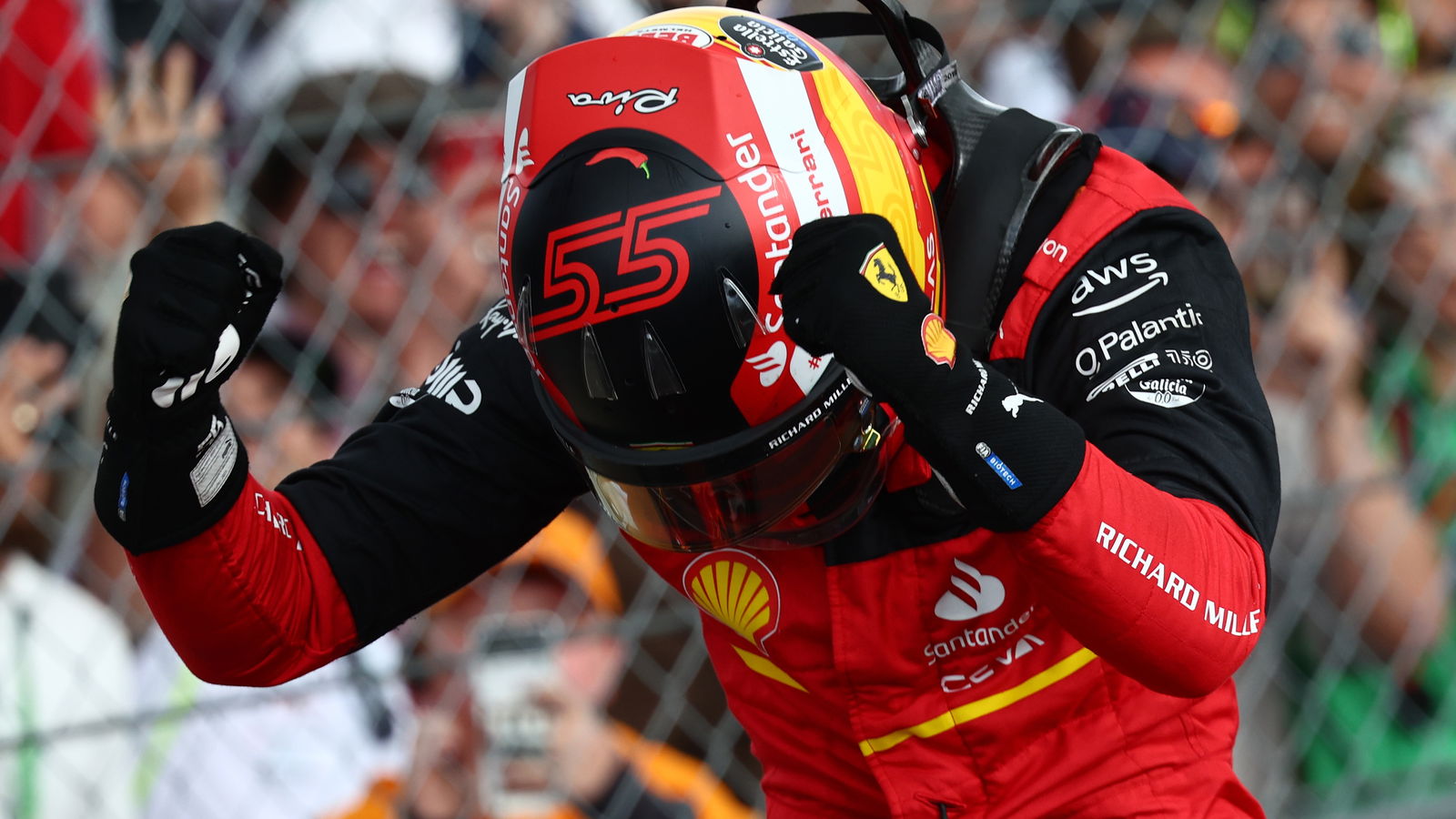Sainz claims maiden F1 win, Hamilton third in epic British GP