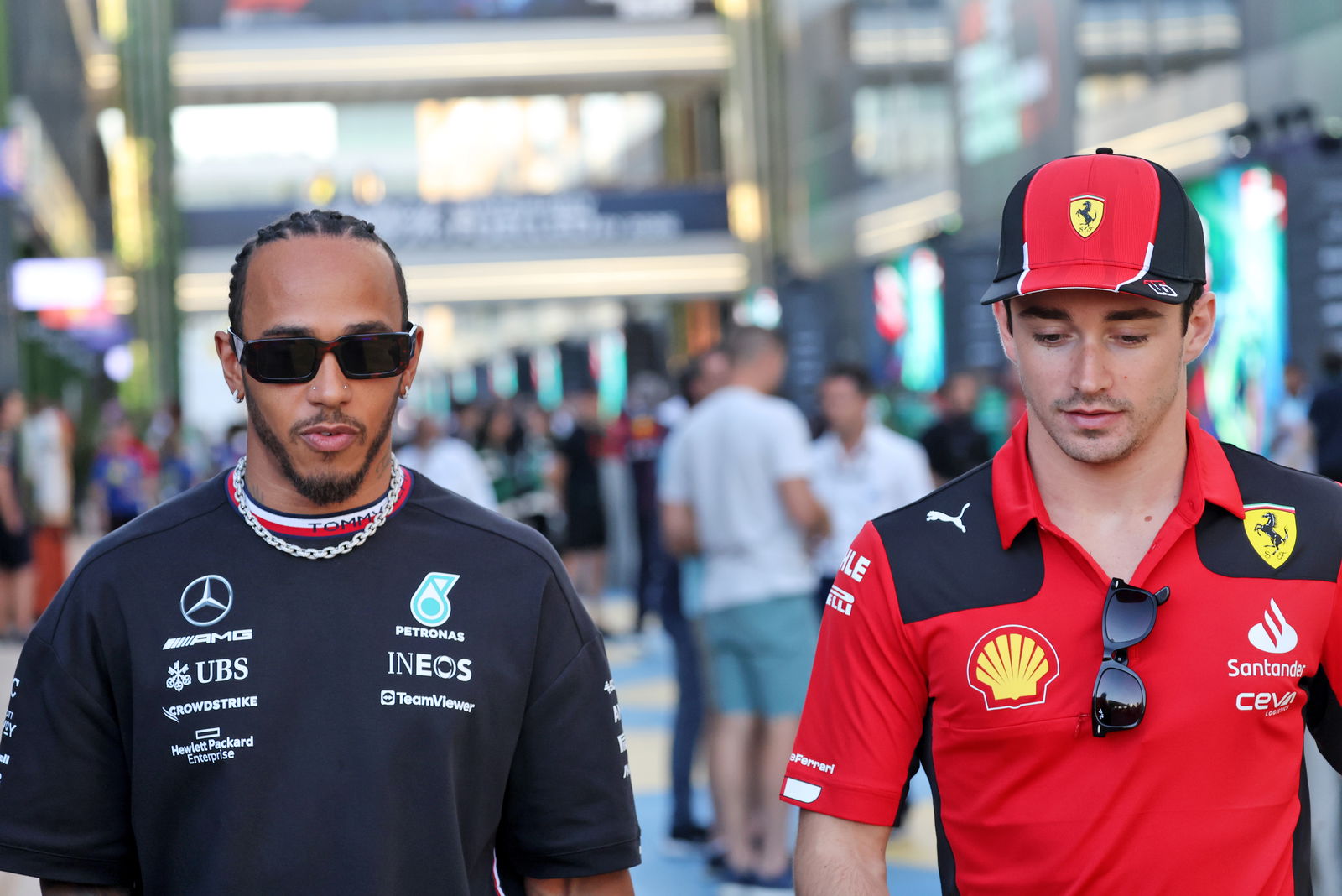 Hamilton explains ‘secret’ visit to support brother Nicolas: 