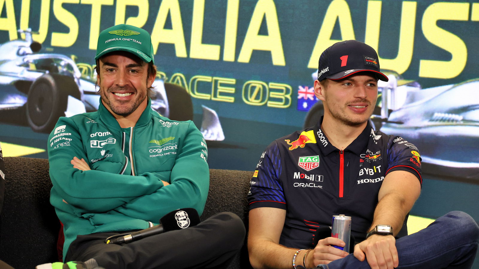 ‘I will ask for 33 next year’ - Alonso shares number joke with Verstappen