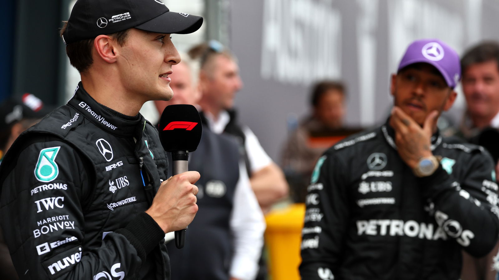Is Hamilton playing ‘mind games’ and giving Russell 