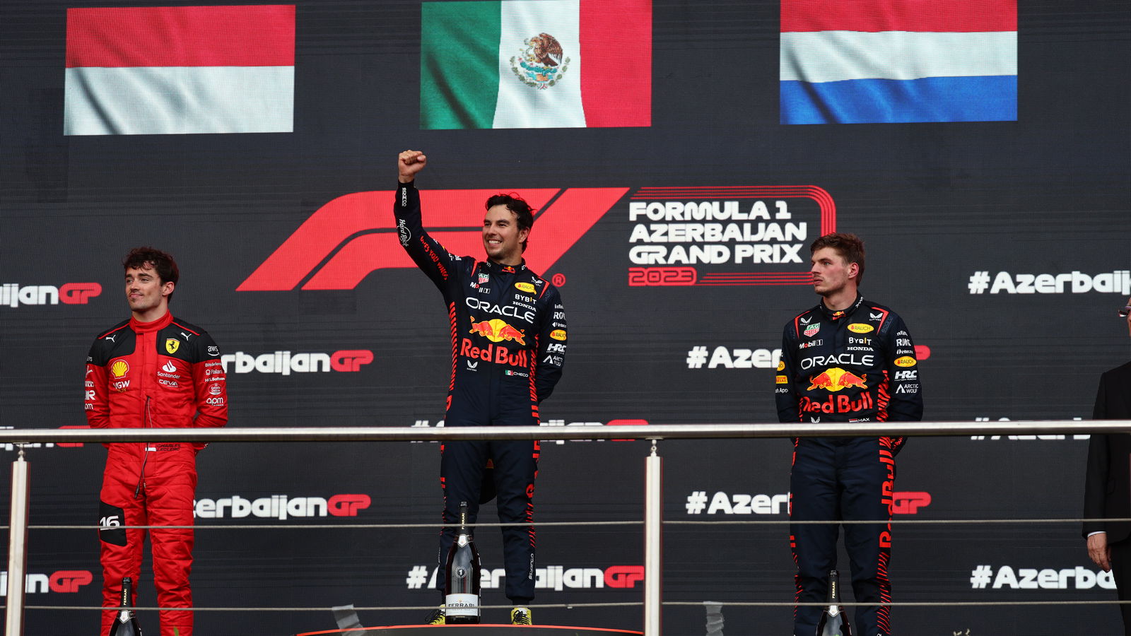 What Perez, Verstappen, Leclerc spoke about in the cooldown room
