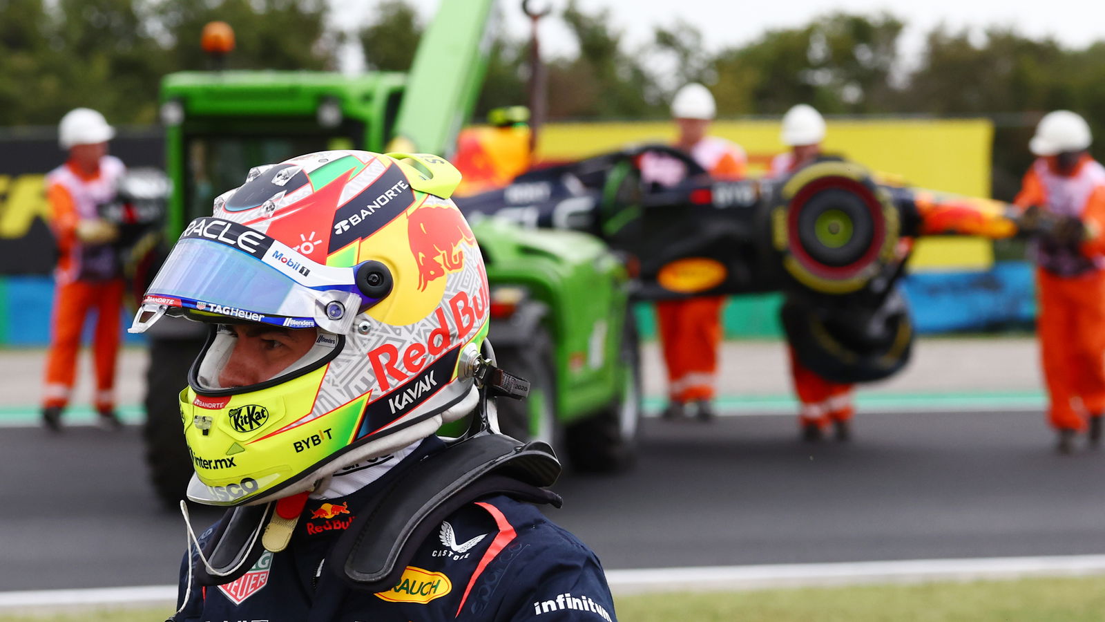 Perez claims bias and points to Russell crash: ‘If that happens at Red Bull...'